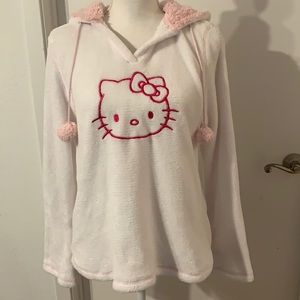 Hello Kitty | Fleece Pullover | Girls Size Large